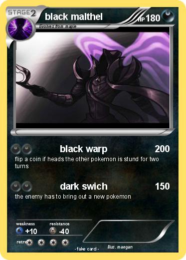 Pokemon black malthel