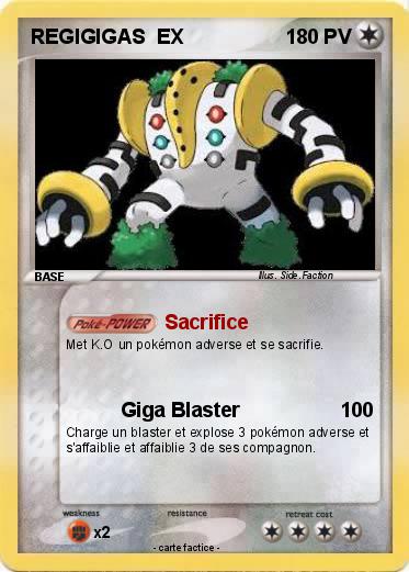 Pokemon REGIGIGAS  EX