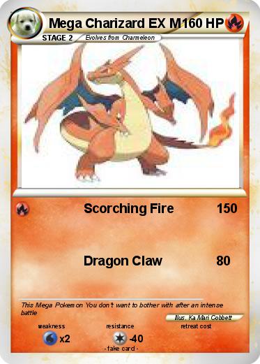 Pokemon Mega Charizard EX M