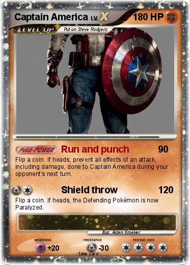 Pokemon Captain America