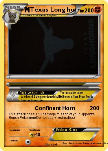 Pokemon Texas Long horn