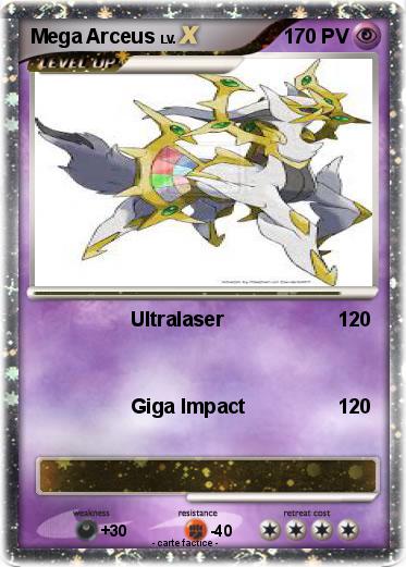 Pokemon Mega Arceus