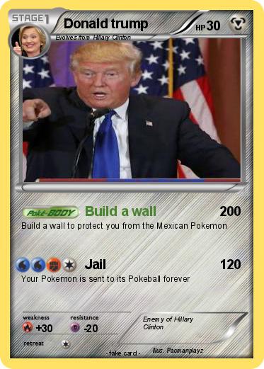 Pokemon Donald trump