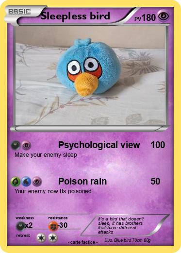 Pokemon Sleepless bird