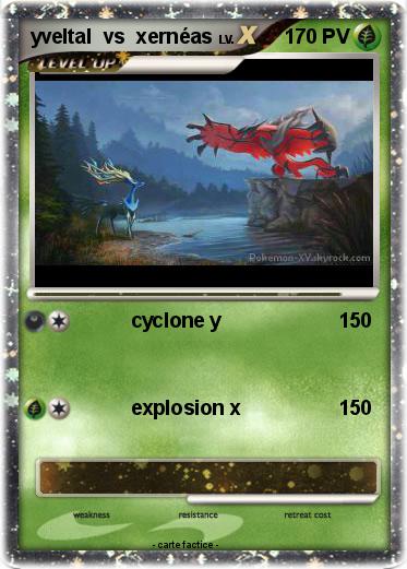 Pokemon yveltal  vs  xernéas