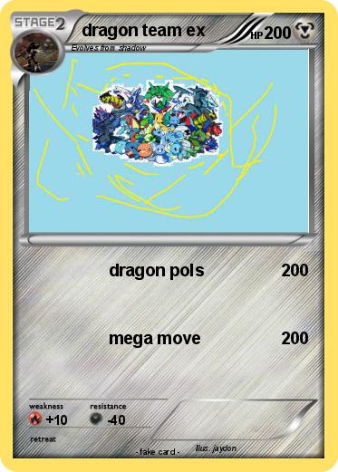 Pokemon dragon team ex
