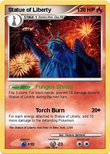 Pokemon Statue of Liberty
