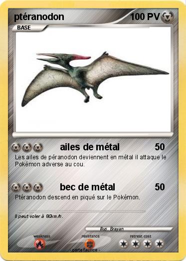 Pokemon ptéranodon