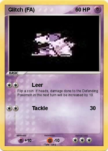 Pokemon Glitch (FA)