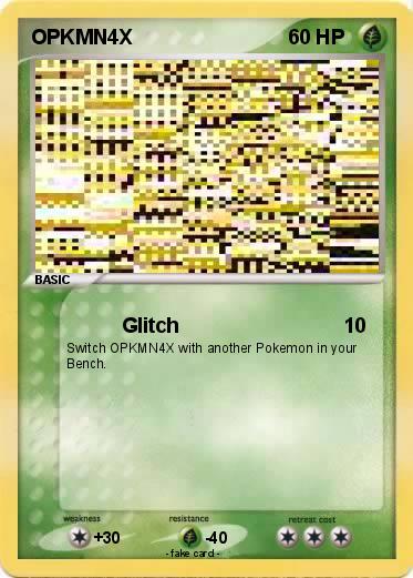 Pokemon OPKMN4X