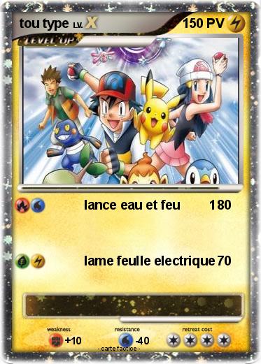 Pokemon tou type