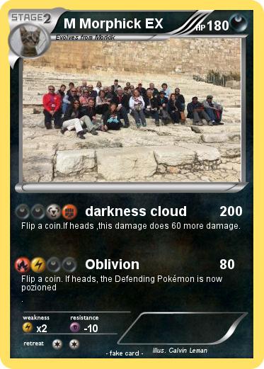 Pokemon M Morphick EX
