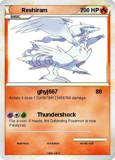 Pokemon Reshiram