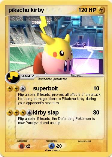Pokemon pikachu kirby