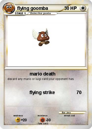 Pokemon flying goomba