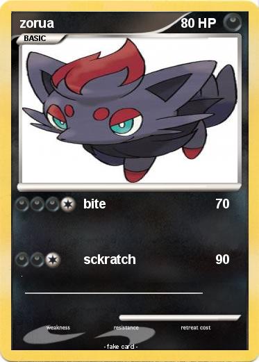Pokemon zorua