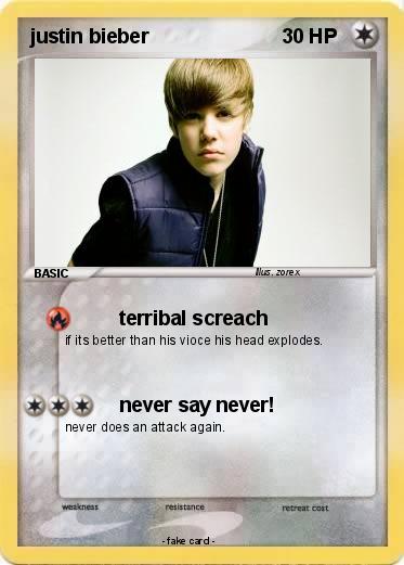 Pokemon justin bieber