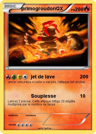 Pokemon primogroudonGX