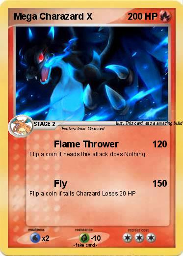 Pokemon Mega Charazard X