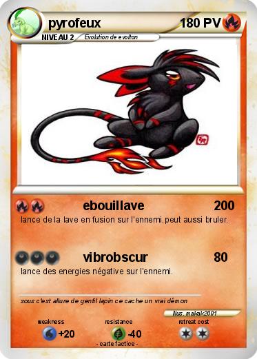 Pokemon pyrofeux