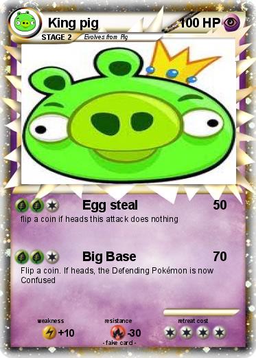 Pokemon King pig