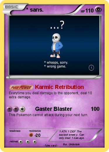 Pokemon * sans.