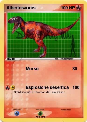 Pokemon Albertosaurus