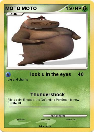 Pokemon MOTO MOTO