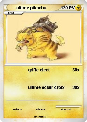 Pokemon ultime pikachu
