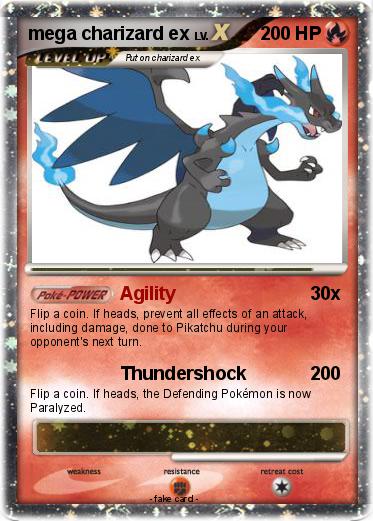 Pokemon mega charizard ex
