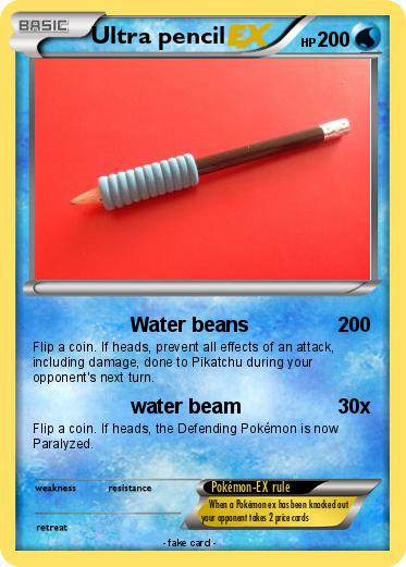 Pokemon Ultra pencil