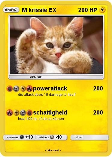 Pokemon M krissie EX