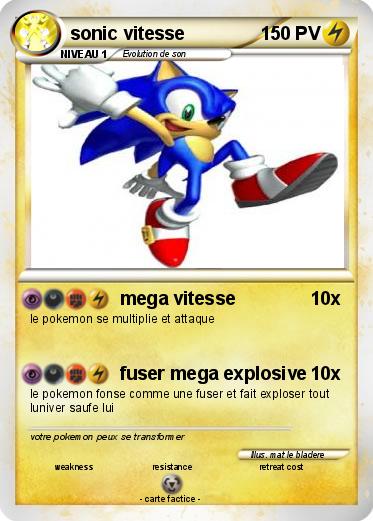 Pokemon sonic vitesse