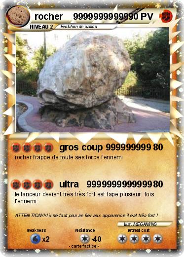 Pokemon rocher    999999999999