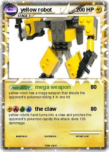 Pokemon yellow robot