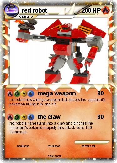 Pokemon red robot