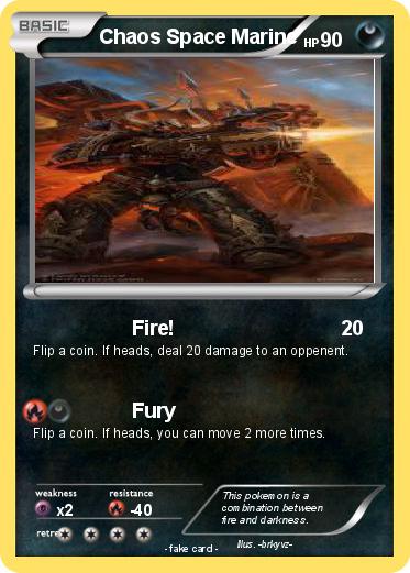 Pokemon Chaos Space Marine