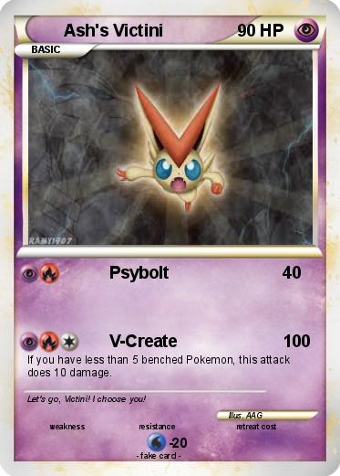 Pokemon Ash's Victini