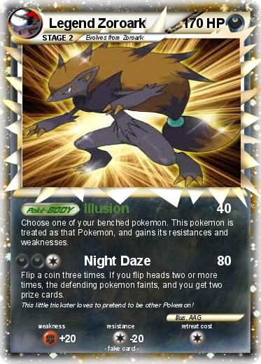 Pokemon Legend Zoroark