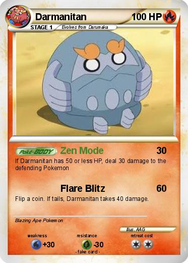 Pokemon Darmanitan