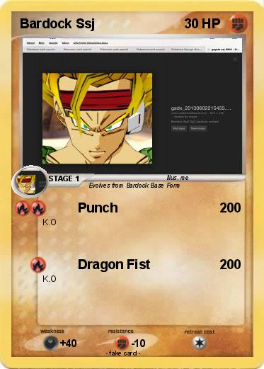 Pokemon Bardock Ssj