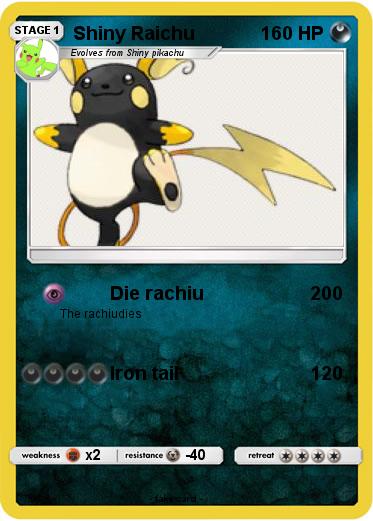 Pokemon Shiny Raichu