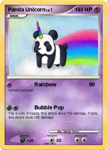 Pokemon Panda Unicorn