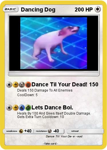 Pokemon Dancing Dog