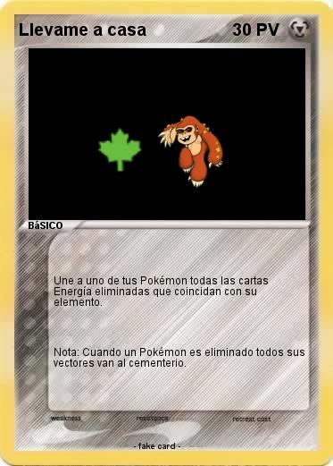 Pokemon Llevame a casa