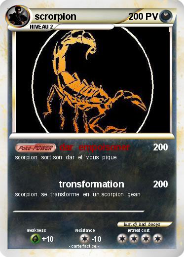 Pokemon scrorpion