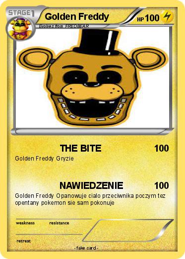 Pokemon Golden Freddy