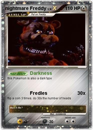 Pokemon nightmare Freddy