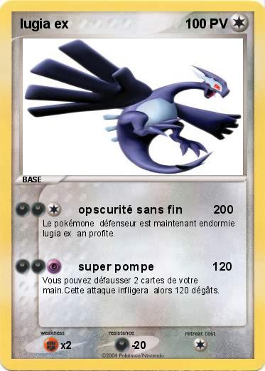 Pokemon lugia ex
