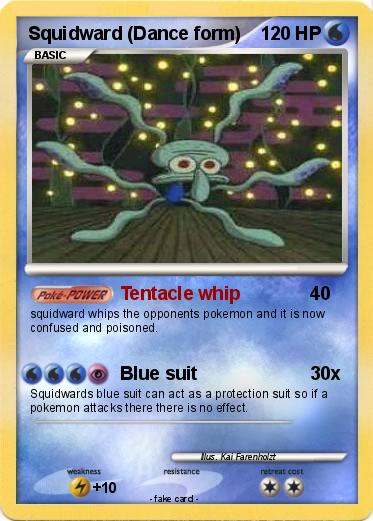 Pokemon Squidward (Dance form)
